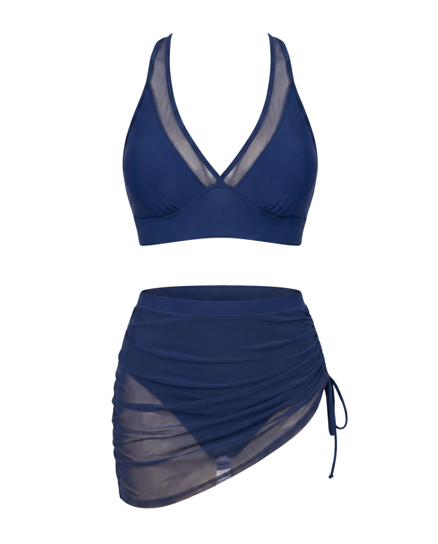 Drawstring Bikini Set