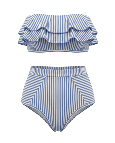 Rainbow Stripe Bikini