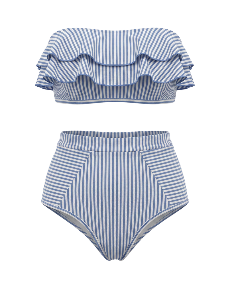 Rainbow Stripe Bikini