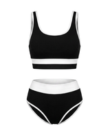 Black White