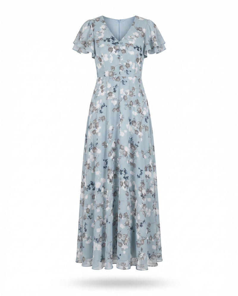 Floating Wrap Dress