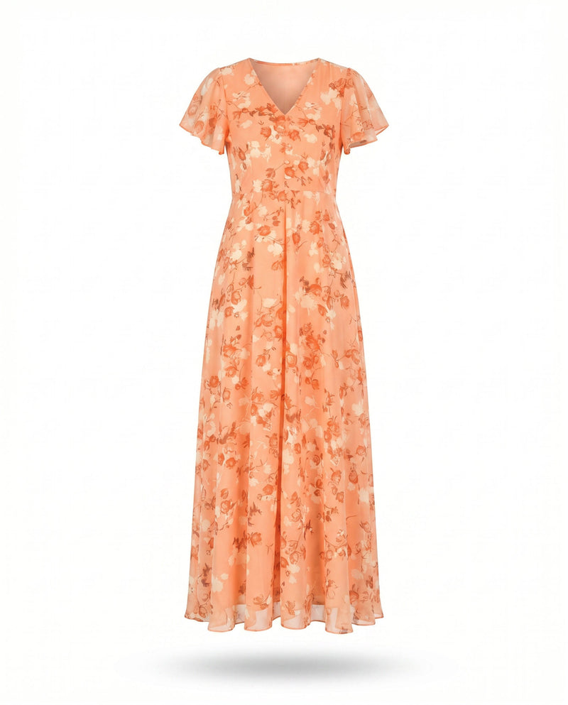 Floating Wrap Dress