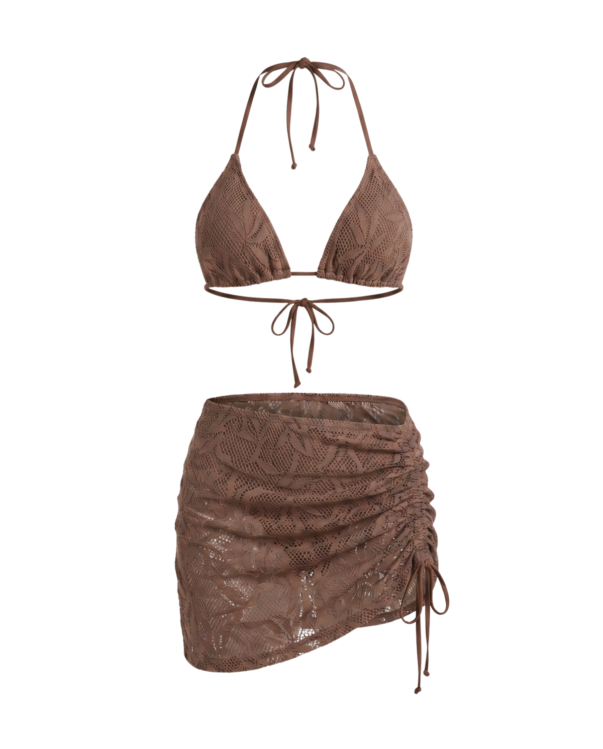 Brown Bikini Set