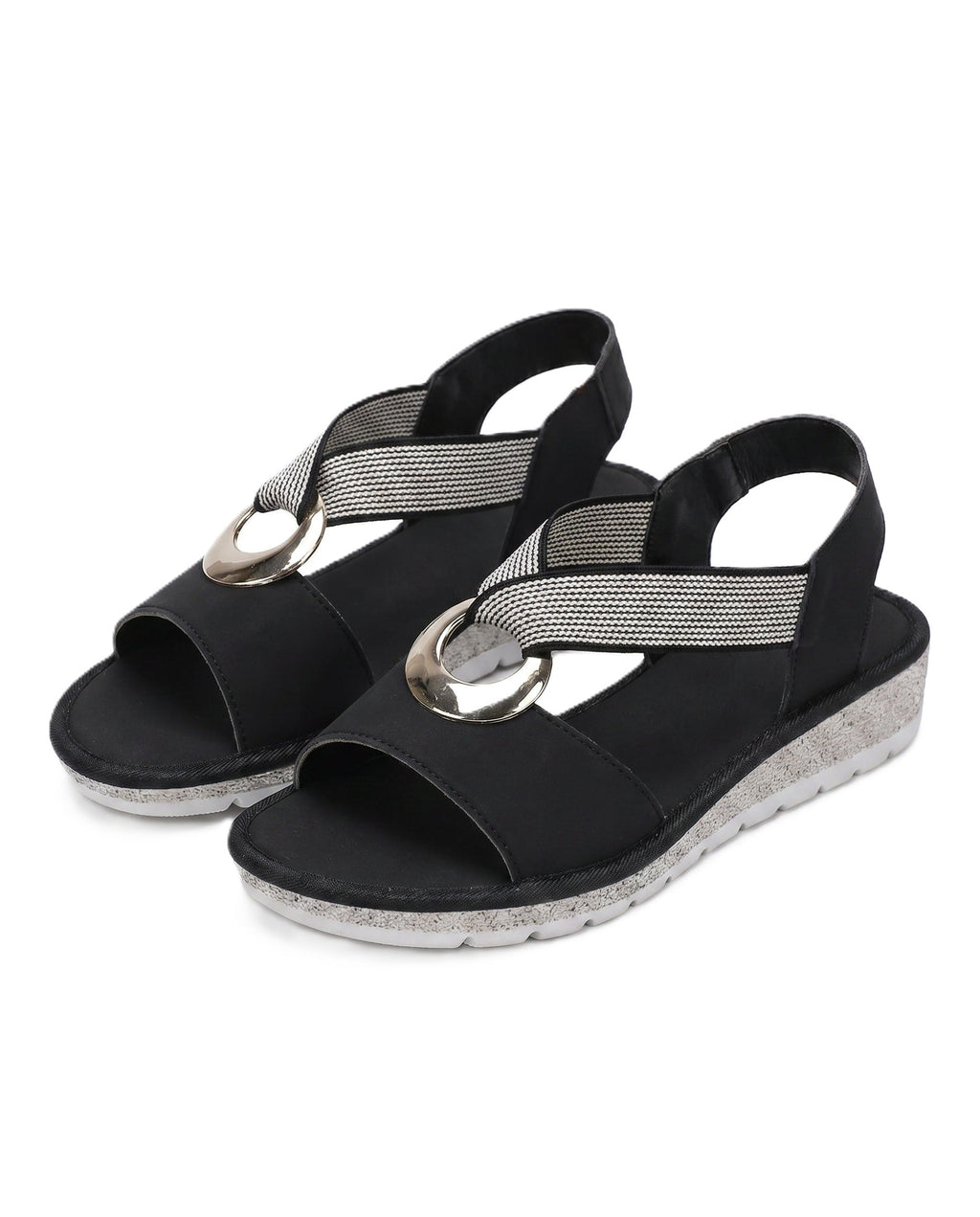 Rope Wedge Sandals