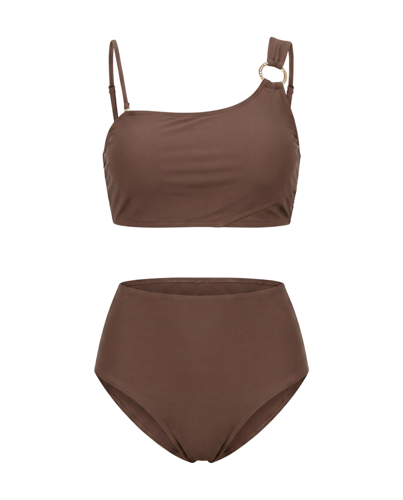 Solid Two-Piece Bikini