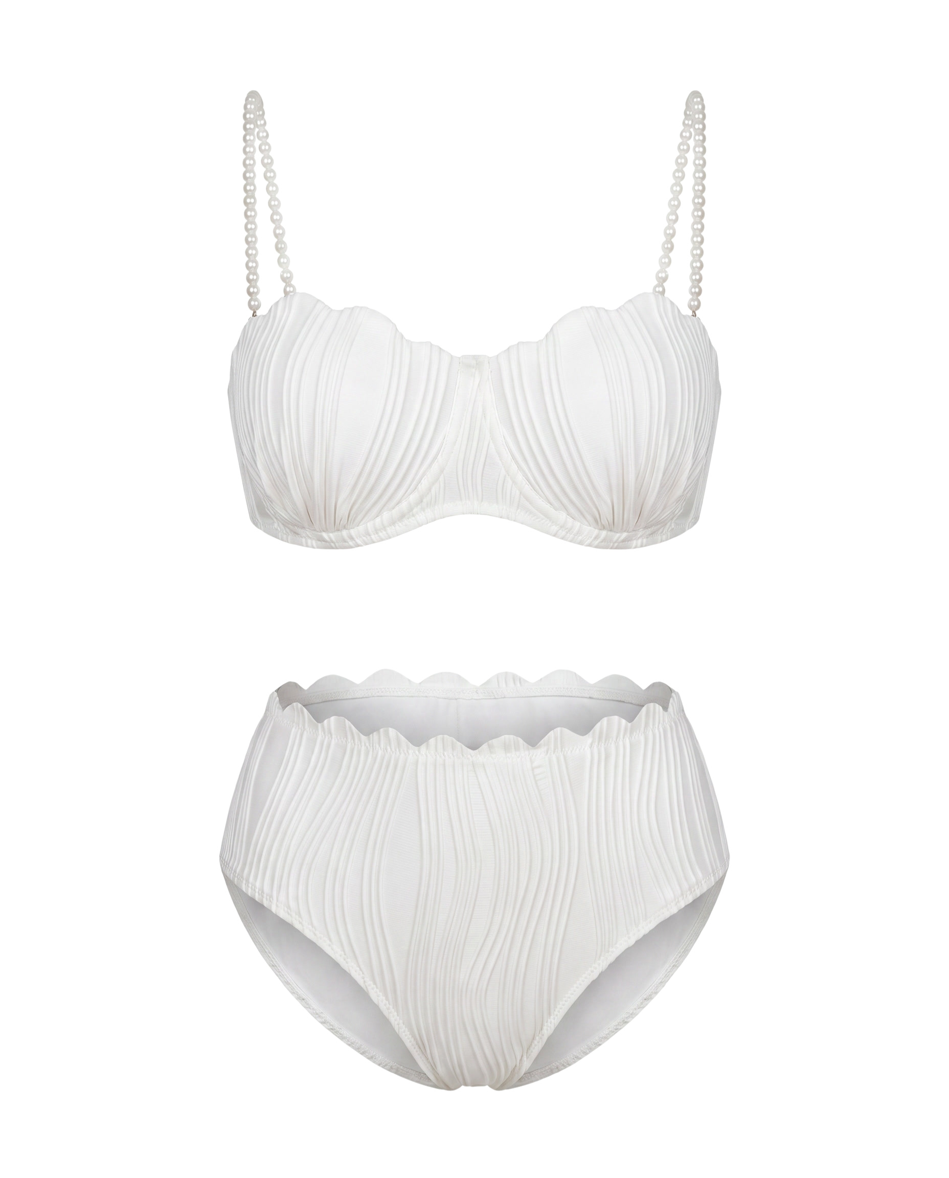 Monochrome Bikini Set