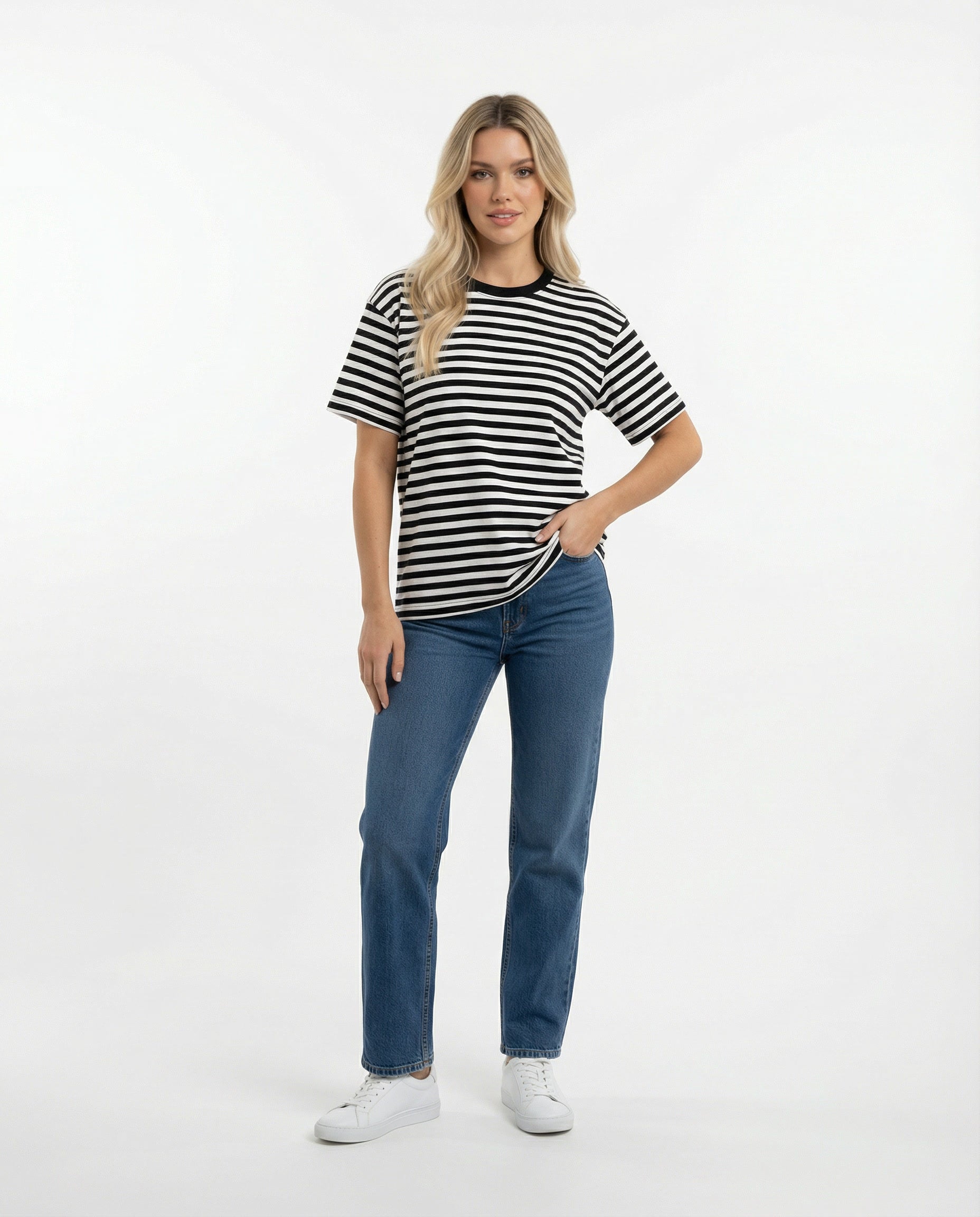 Neon Stripe Tee