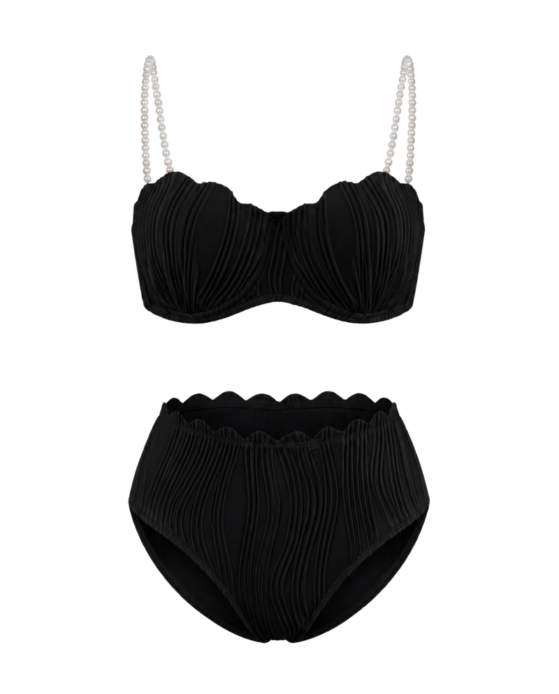 Monochrome Bikini Set