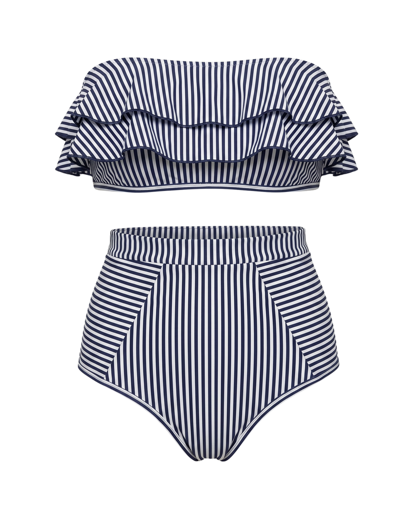 Rainbow Stripe Bikini