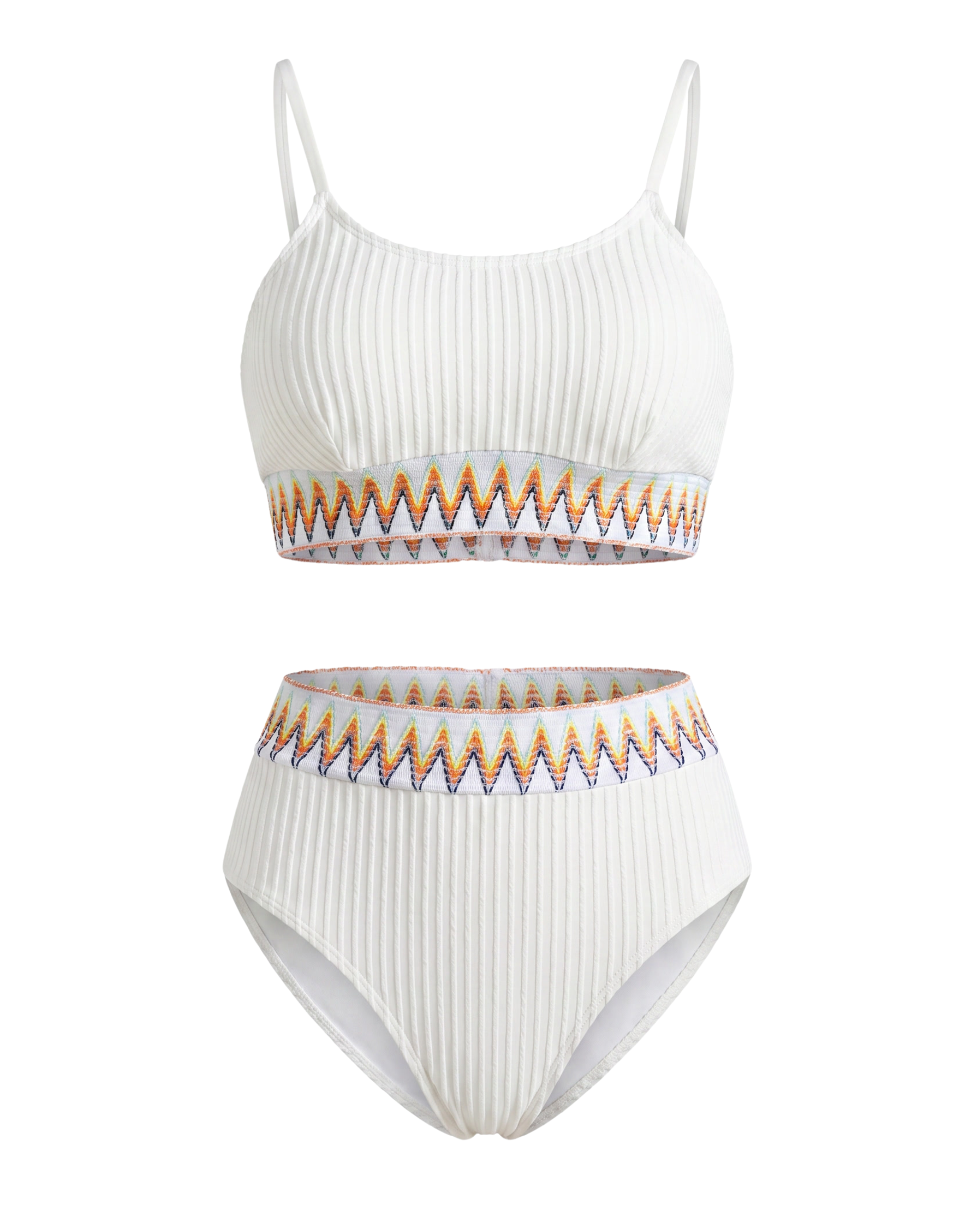 Knit High Waist Bikini