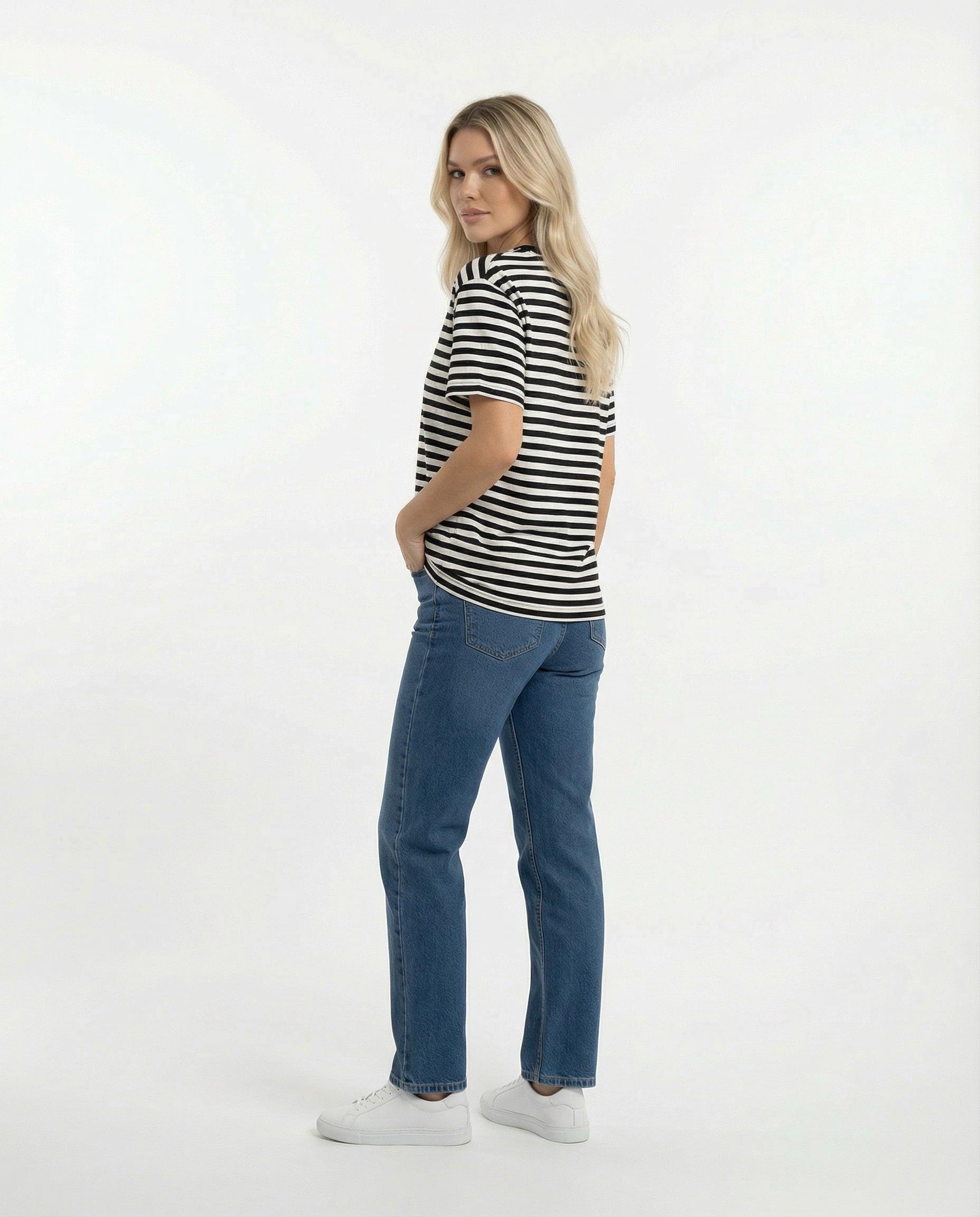 Neon Stripe Tee