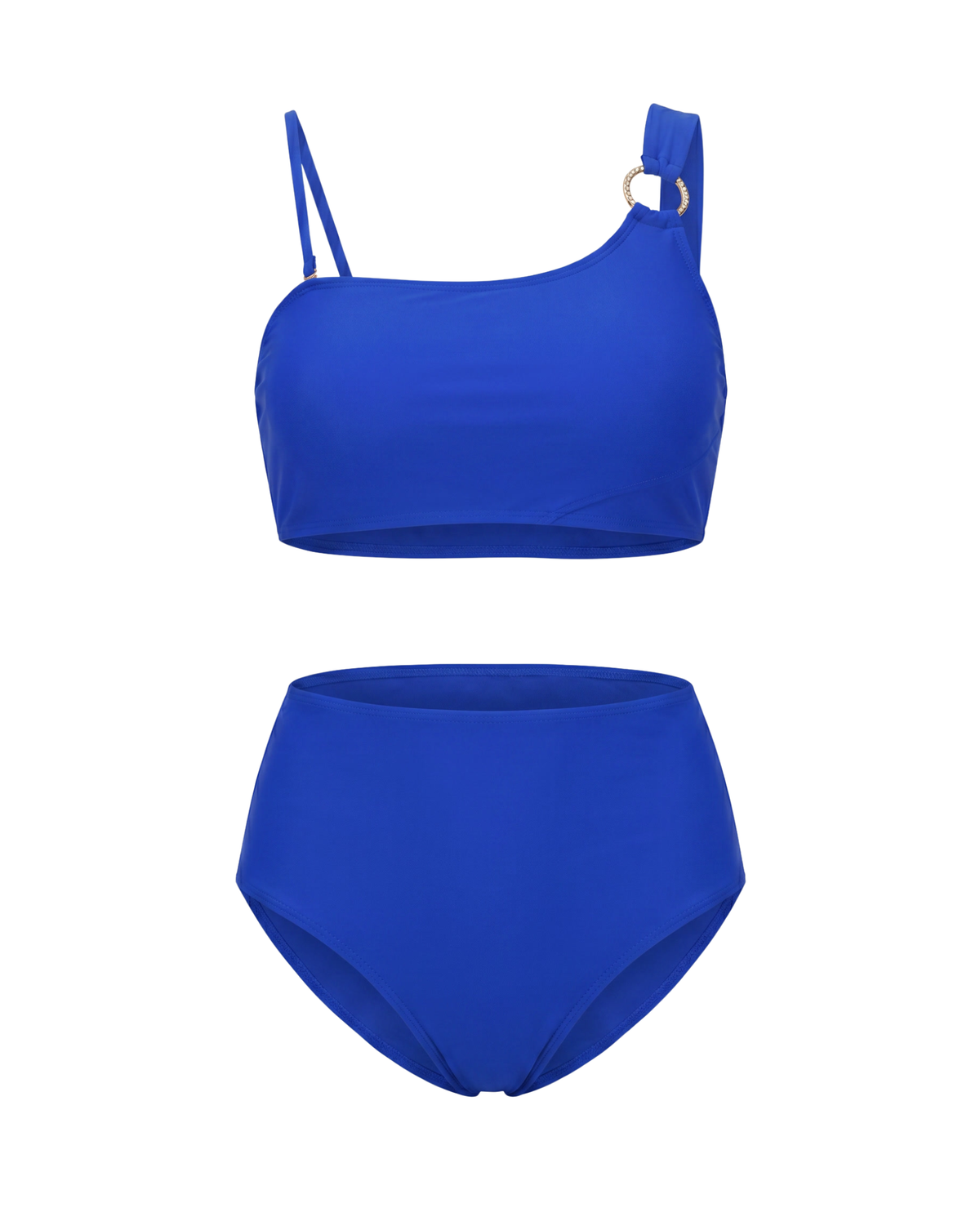 Solid Two-Piece Bikini