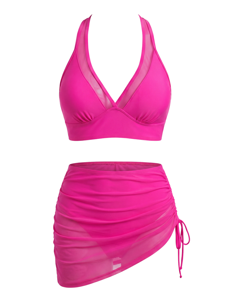 Drawstring Bikini Set