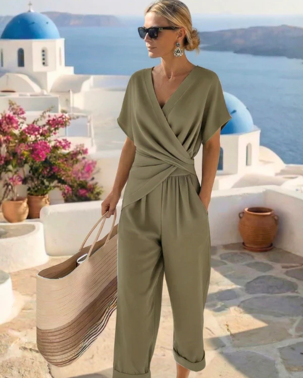 Soft Pleat Jumpsuit