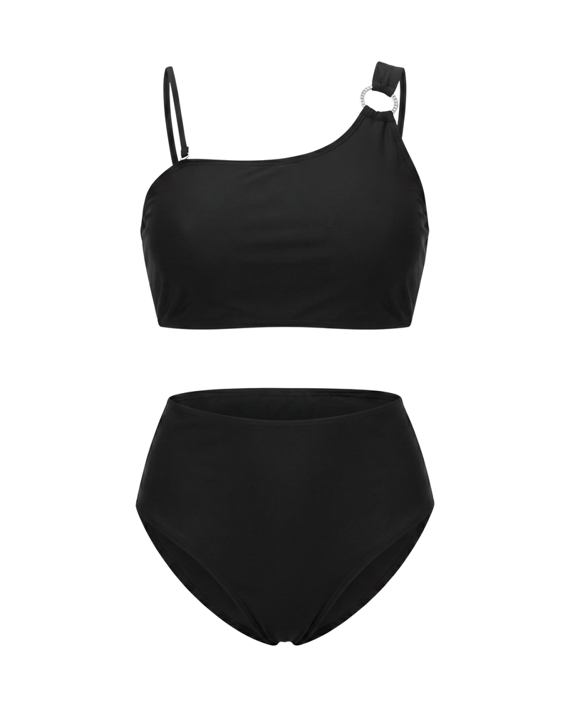 Solid Two-Piece Bikini
