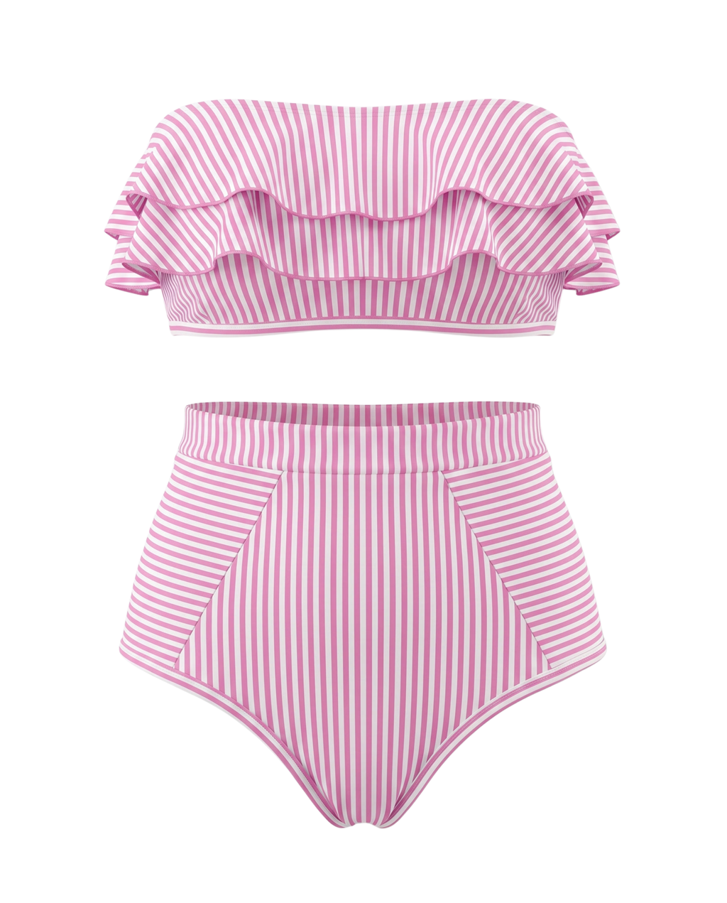 Rainbow Stripe Bikini