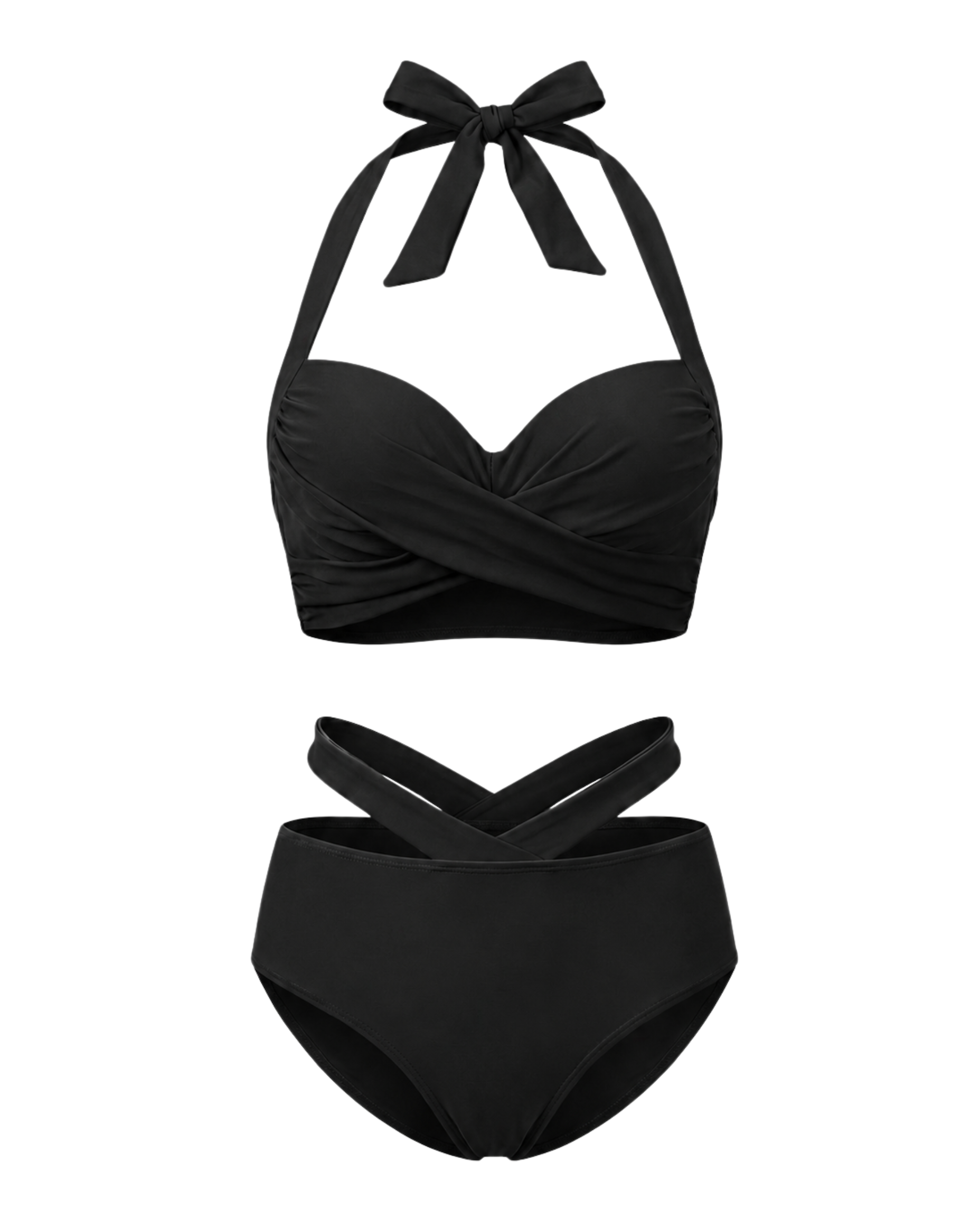 Bow Wrap Halter Bikini