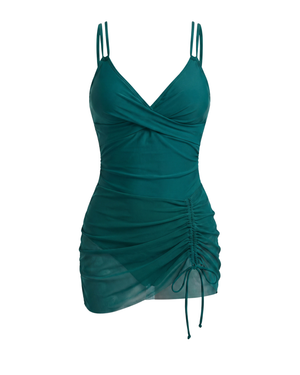 Peacock green