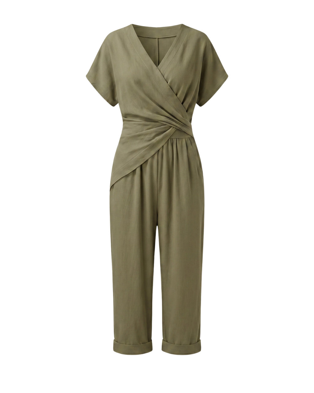 Soft Pleat Jumpsuit