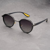 Bright Gunmetal Frame Haze Gray Lens