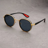 Gold Frame Gray Lens