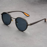 Gunmetal Frame Gray Lens
