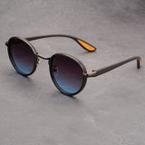Gunmetal Purple Top Blue Bottom Lens