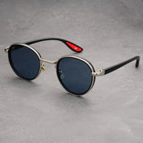 Silver Frame Gray Lens