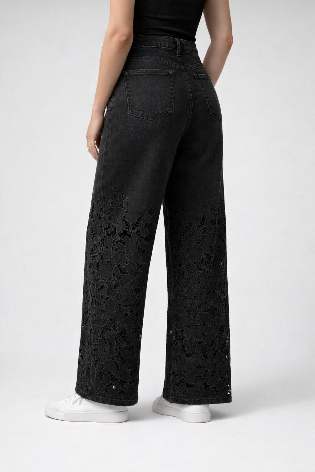 Lace Break Denim